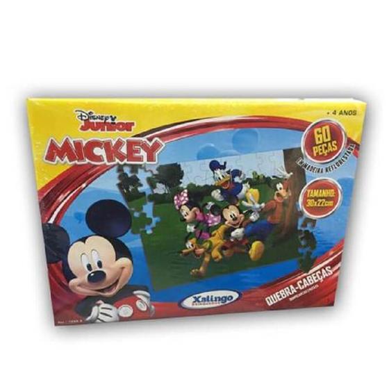 Imagem de Quebra-cabeça Mickey 60 Peças 1899.8 - Xalingo