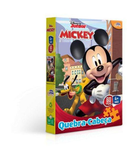 Imagem de Quebra cabeça mickey disney 60 pecas toyster