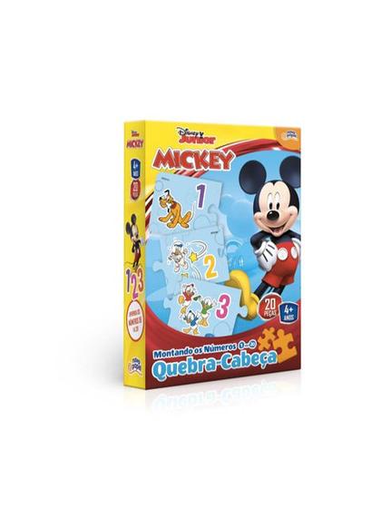 Imagem de Quebra-Cabeça Montando O Alfabeto A a Z Disney Junior Mickey