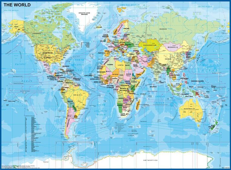 Imagem de Quebra-Cabeça Mundial de 200 Peças para Crianças - Ajuste Perfeito