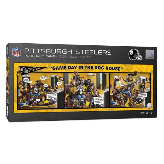 Imagem de Quebra-Cabeça NFL Pittsburgh Steelers Game Day 1000 Peças - YouTheFan