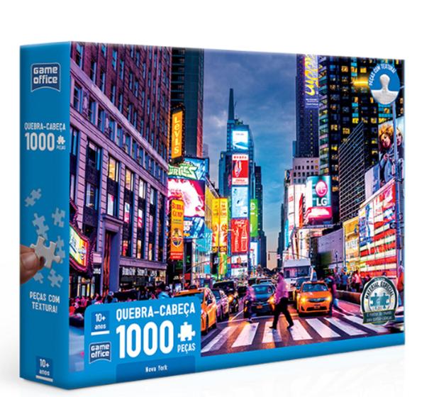 Imagem de Quebra-cabeça Nova York 1000 pcs 3076 - Toyster