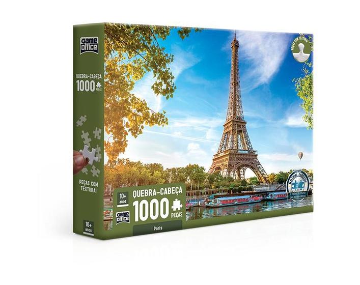 Imagem de Quebra-Cabeça - Paris - 1000 Peças - Toyster