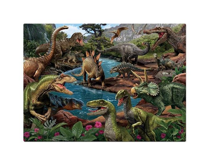 Imagem de Quebra Cabeça Periodo Jurassico Dinossauros 1000 Peças