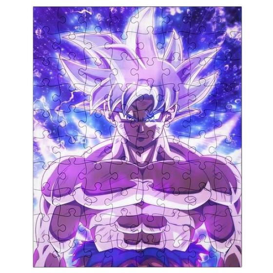 Imagem de Quebra-Cabeça Personalizado 90 Peças 30 Cm X 20 Cm Goku