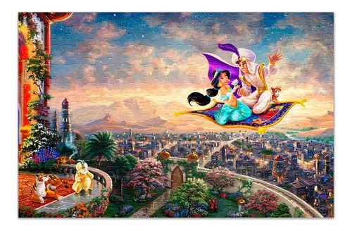 Imagem de Quebra-cabeça Personalizado Aladdin 48 Peças