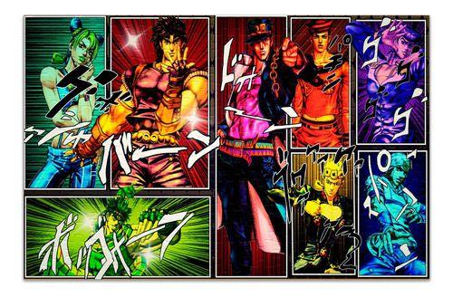 Imagem de Quebra-cabeça Personalizado Jojo Bizarre Adventure 48 Peças