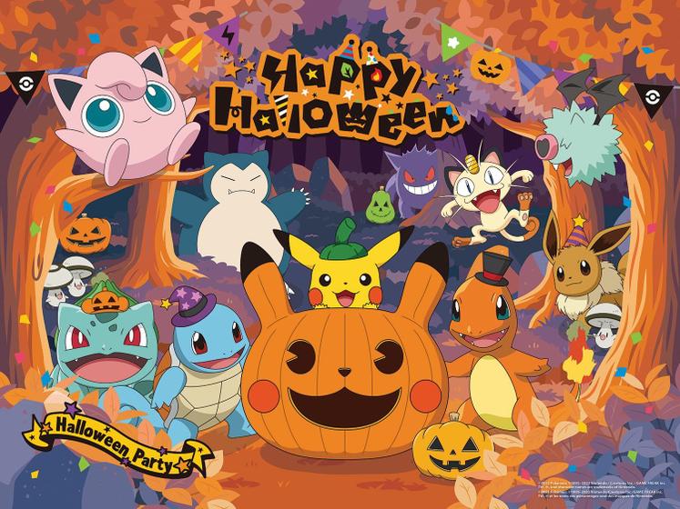 Imagem de Quebra-Cabeça Pokémon Halloween Buffalo Games - 400 Peças