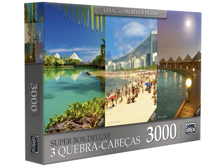 Imagem de Quebra-Cabeça Praias - Super Box Deluxe