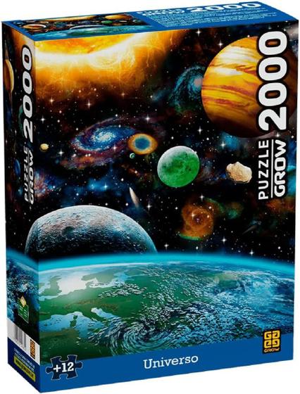 Imagem de Quebra cabeça puzzle 2000 pçs universo - grow