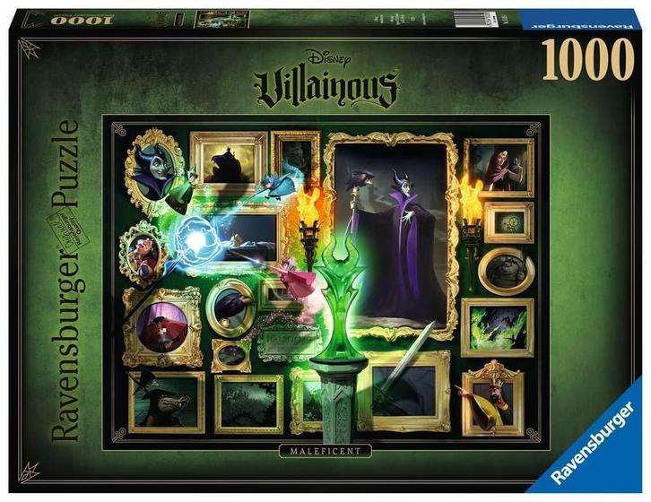 Imagem de Quebra-Cabeça Ravensburger Disney Villainous - Maleficent (1000 Peças)