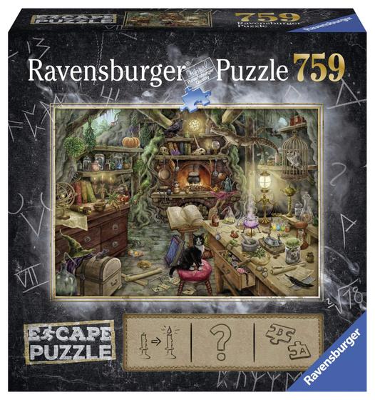 Imagem de Quebra-Cabeça Ravensburger Escape - A Cozinha das Bruxas (759 Peças) - 12+ Anos