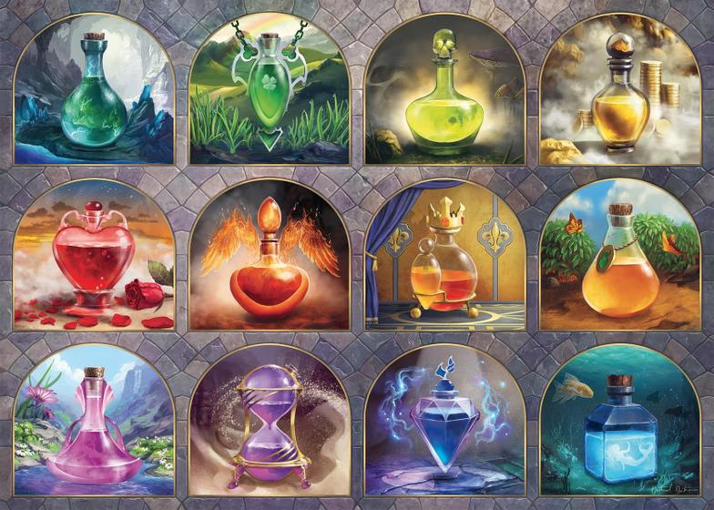 Imagem de Quebra-Cabeça Ravensburger Magical Potions - 1000 Peças