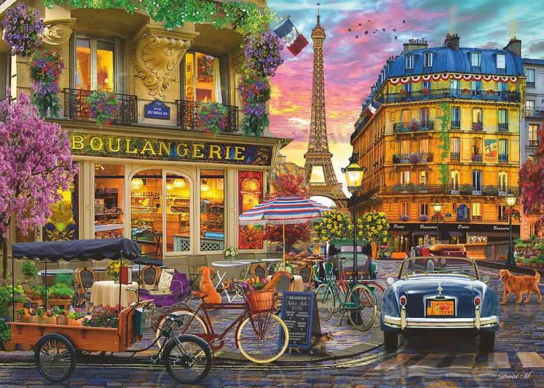 Imagem de Quebra-Cabeça Ravensburger Paris ao Amanhecer - 1000 Peças