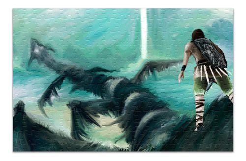 Imagem de Quebra Cabeça Shadow Of The Colossus Personalizado 120 Pç 01