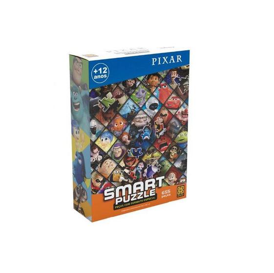 Imagem de Quebra-Cabeça Smart Puzzle Pixar 655 Peças - Grow