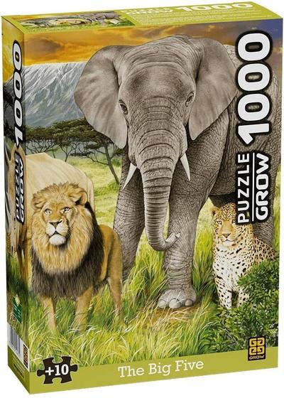 Imagem de Quebra-Cabeça The Big Five 1000 Peças - Grow 04265