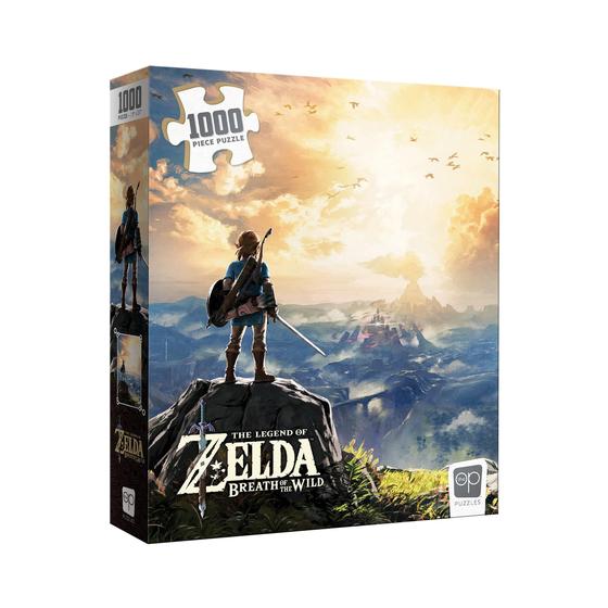 Imagem de Quebra-Cabeça The Legend of Zelda Breath of the Wild - 1000 Peças (USAopoly)