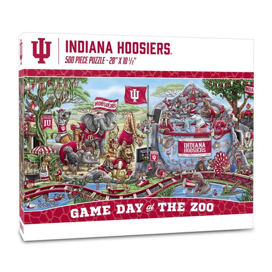 Imagem de Quebra-Cabeça YouTheFan - Dia de Jogo Indiana Hoosiers no Zoológico