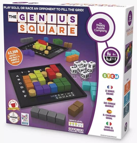 Imagem de Quebra-Cabeças STEM com 60.000+ Soluções: Desafie sua mente com Genius Square