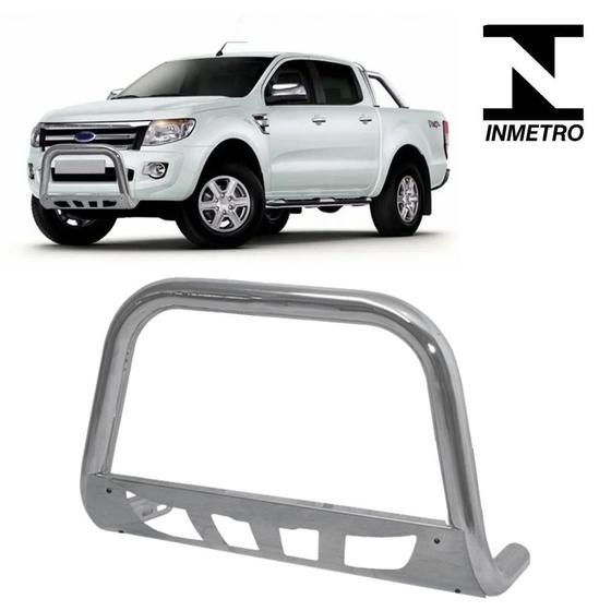 Imagem de Quebra Mato Ranger 2013 a 2020 com chapa Cromado