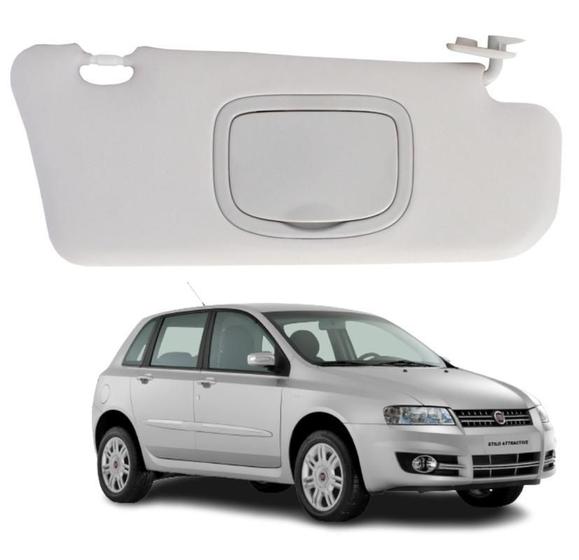 Imagem de Quebra Sol Caixa Espelho Fiat Stilo 2003-2010 Ld Esquerdo