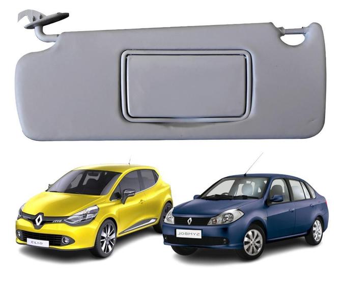 Imagem de Quebra Sol Com Espelho Clio Sedan/ Hatch Symbol Ld Esquerdo