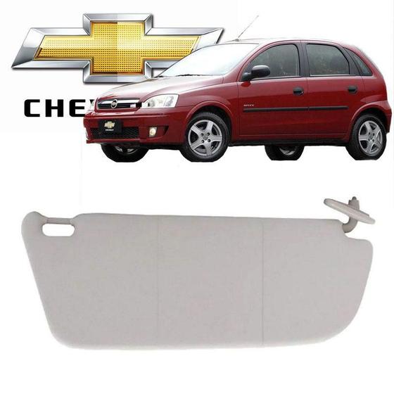 Imagem de Quebra Sol Corsa 2002 a 2012 Com Bolsa Direito