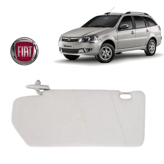 Imagem de Quebra-Sol  Fiat Palio Weekend HLX 2008 Com Bolsa LD