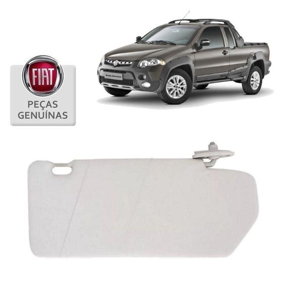 Imagem de Quebra-Sol  Fiat Strada Trekking 2013 Com Bolsa LE