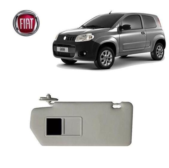 Imagem de Quebra Sol Fiat Uno Way 2015 Com Espelho+Bolsa LD