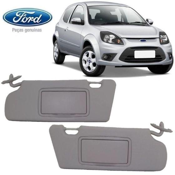 Imagem de Quebra Sol Ford Ka XR 2007 Com Espelho Par
