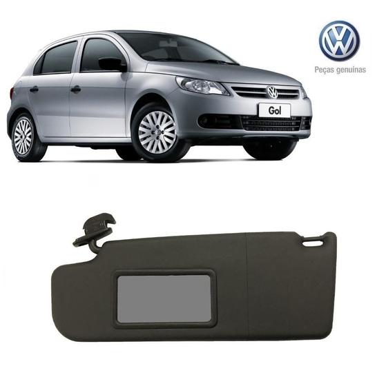 Imagem de Quebra-Sol Gol G5 2010 Preto  VW Esquerdo