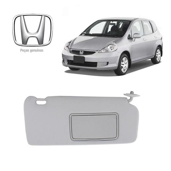 Imagem de Quebra Sol Honda Fit 2004 Espelho  Honda Direito