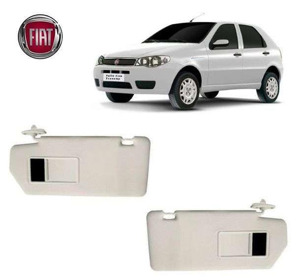 Imagem de Quebra-Sol Palio G3 2005 Com Espelho Fiat Par