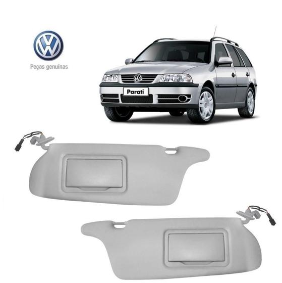 Quebra-Sol Parati G3 2000 Iluminação VW Par - NWT Imagem de Quebra-Sol Parati G3 2000 Iluminação VW Par