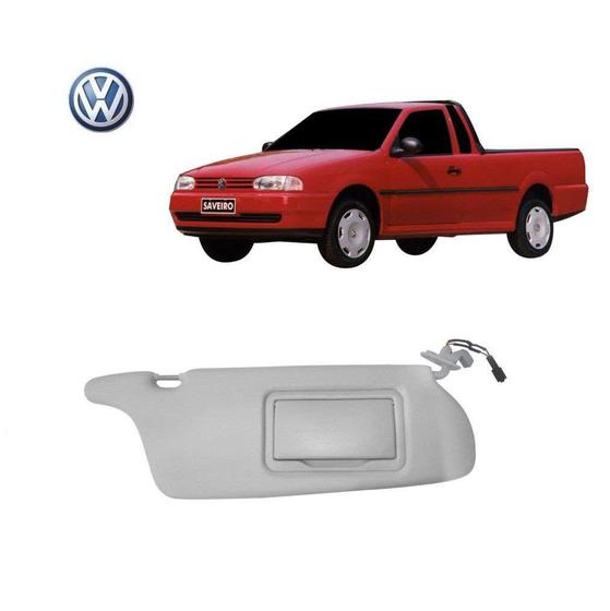 Imagem de Quebra Sol Saveiro G2 1996 Iluminação VW Direito