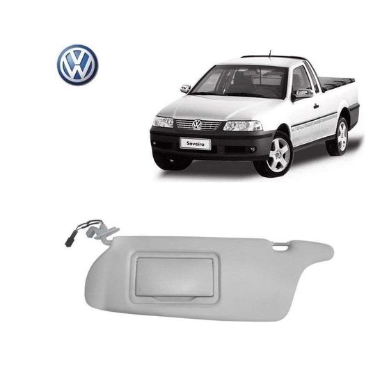 Imagem de Quebra-Sol Saveiro G3 1999 Iluminação VW Esquerdo