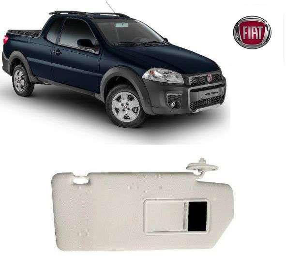 Imagem de Quebra-Sol Strada Working 2008 Com Espelho Fiat Ld
