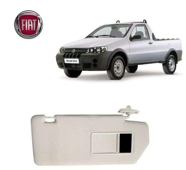 Imagem de Quebra-Sol Strada Zoião 2014 Com Espelho Fiat Ld
