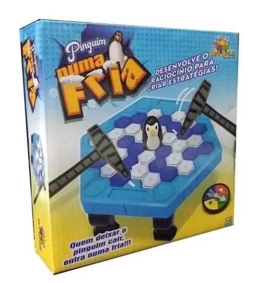 Imagem de Quebrando Gelo Pinguim Numa Fria Brinquedo Infantil