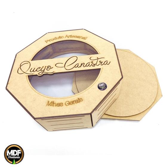 Queijeira Maturador De Queijo Em MDF (P/ 1 QUEIJO) Menor preço em Queijeira Maturador De Queijo Em MDF (P/ 1 QUEIJO)