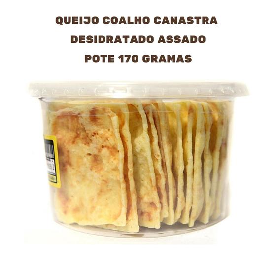 Imagem de Queijo coalho desidratado assado artesanal aperitivo canastra - Iguarias da Canastra