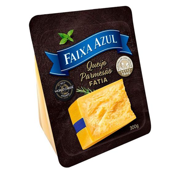 Imagem de Queijo Parmesão Fatia Faixa Azul 300g