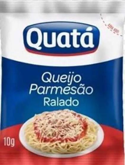 Imagem de Queijo parmesão ralado quatá sachê 10g c/ 10 unidades