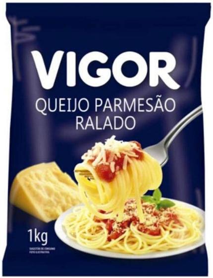 Queijo Parmesão Ralado Vigor 1kg Embalagem Econômica Menor preço em Queijo Parmesão Ralado Vigor 1kg Embalagem Econômica