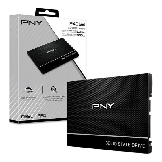 Imagem de Queima de Estoque SSD 240GB PNY CS900 SATA
