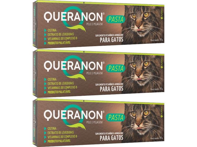 Imagem de Queranon Pasta 70g - Avert - 3 Unidades