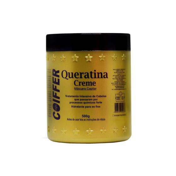 Imagem de Queratina Creme Coiffer 500g Reconstrução