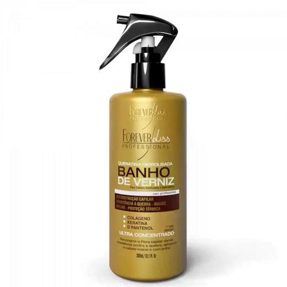 Imagem de Queratina Liquida Banho de Verniz Forever Liss 300Ml